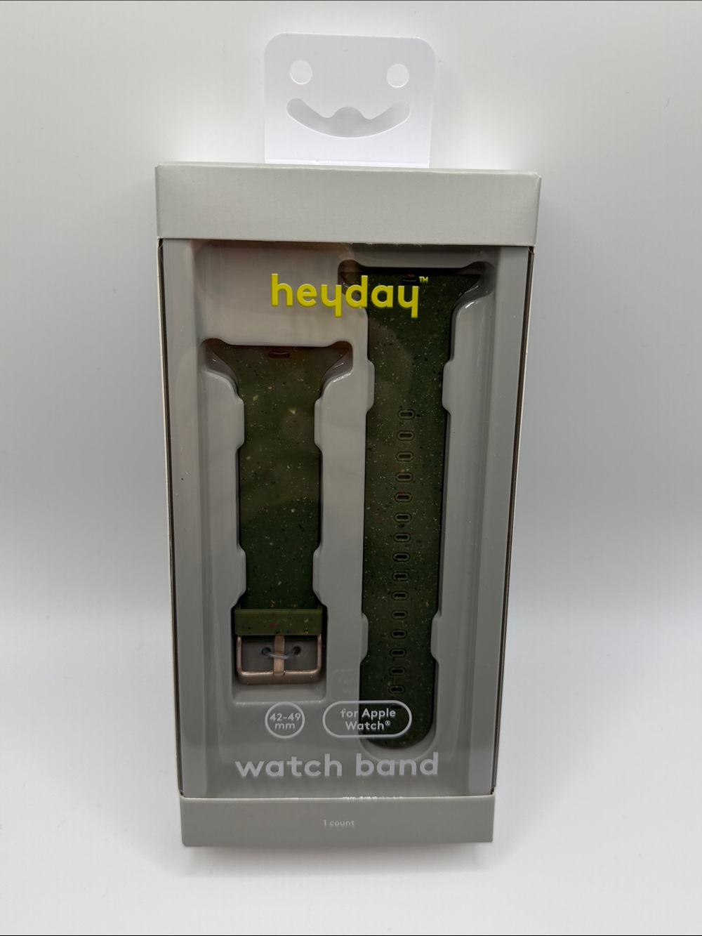 Heyday Silicone Band – Olive Speckle – For Apple Watch‎ 42/44/45mm